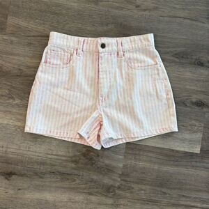 Faherty Women's Pink Jean Shorts Size 26 Modern Casual